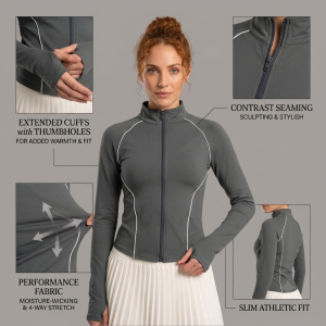 Poly Spandex Jacket for Women | LMWJAC-2