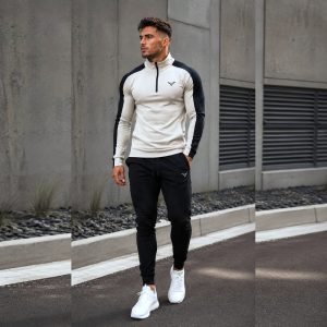 Men’s Premium Athletic Tracksuit Set