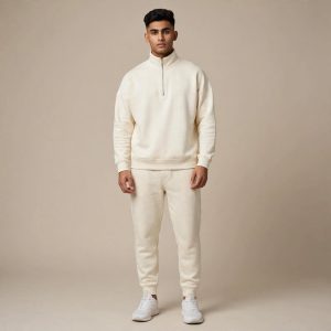 Half-Zip Tracksuit Set - Premium Athleisure | LMMTS-3